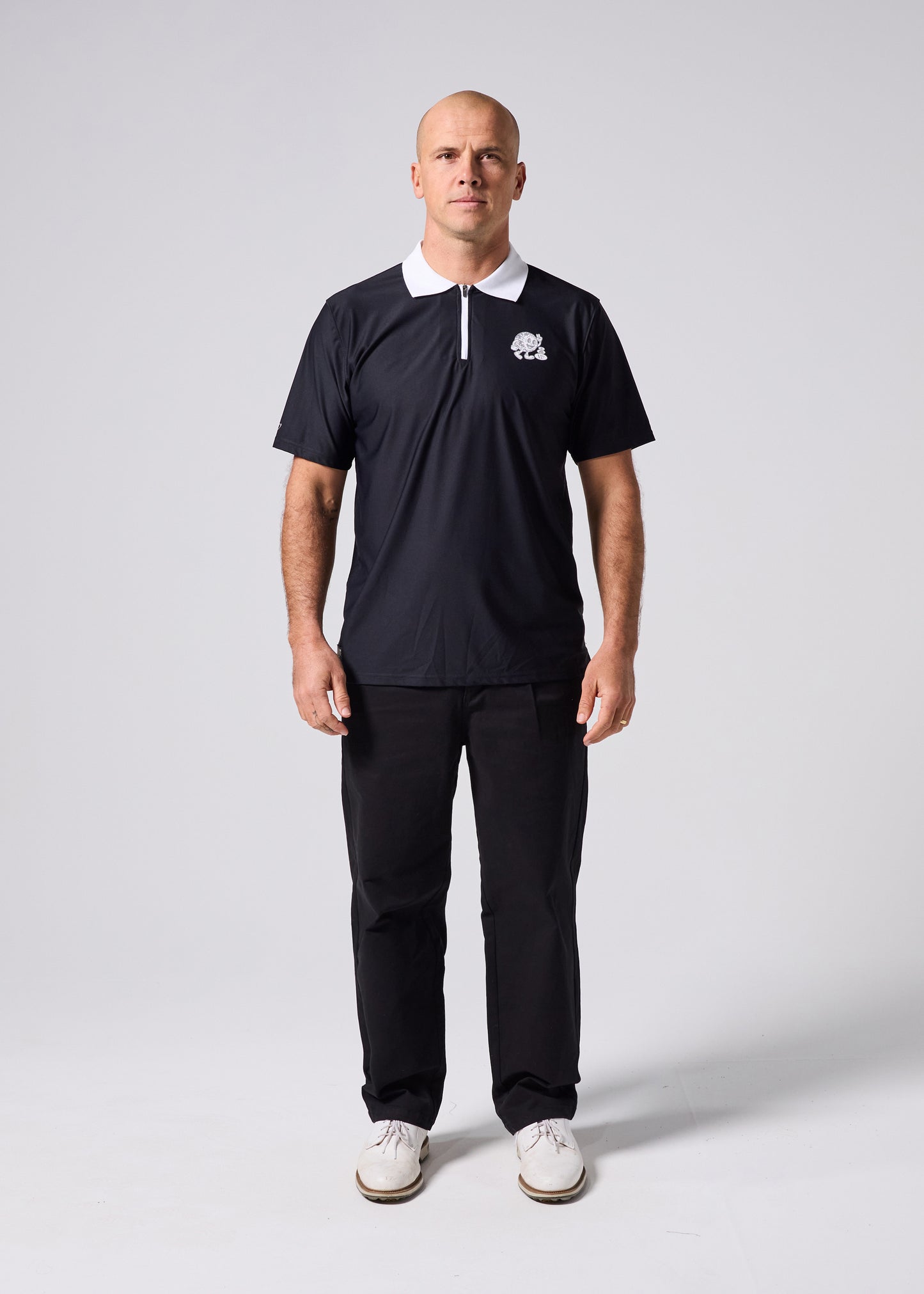 HAPPY GLOBE POLO : BLACK