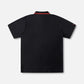 WORLD SPLAT POLO : BLACK