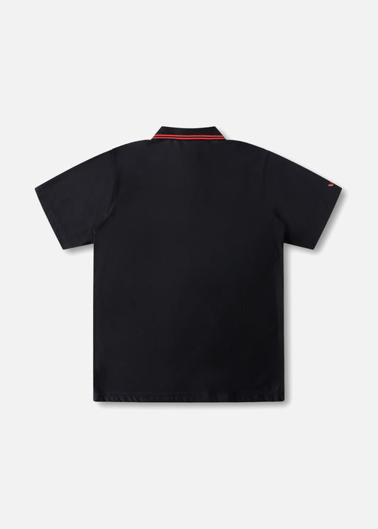 WORLD SPLAT POLO : BLACK