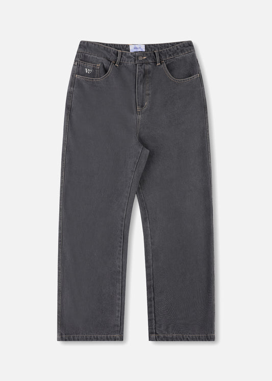 VV DENIM PANT : WORN BLACK