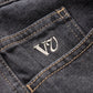 VV DENIM PANT : WORN BLACK