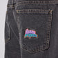 VV DENIM PANT : WORN BLACK