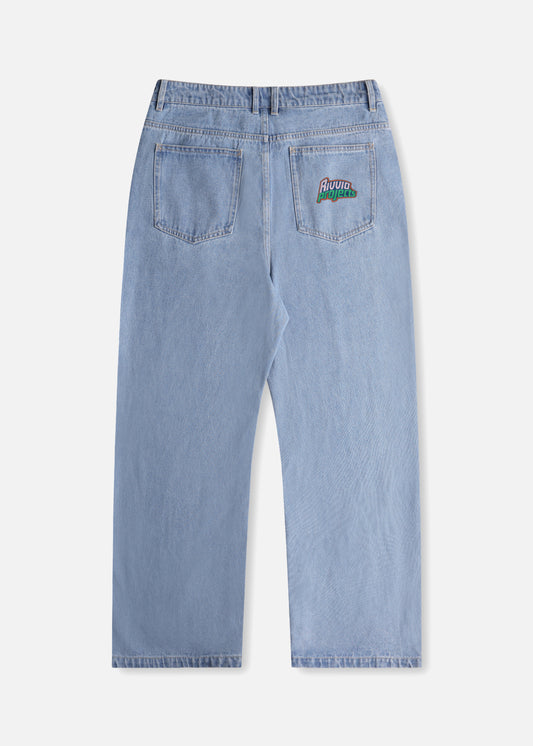 VV DENIM PANT : WORN BLUE