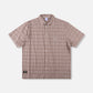 VV CHECK SS SHIRT : BROWN