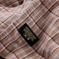 VV CHECK LS SHIRT : BROWN