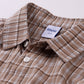 VV CHECK LS SHIRT : BROWN