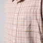 VV CHECK LS SHIRT : BROWN