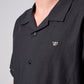 VV CONTRAST SS SHIRT : BLACK