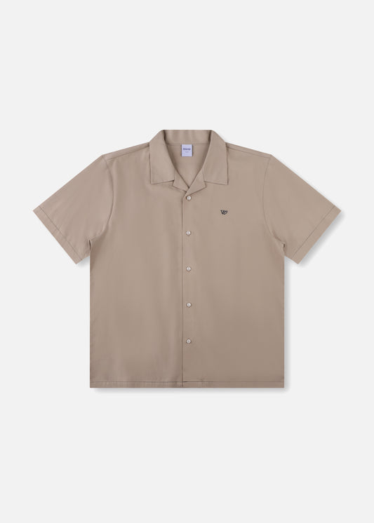 VV CONTRAST SS SHIRT : BONE
