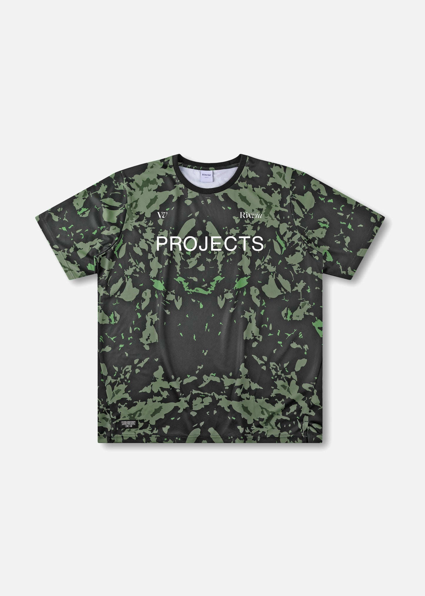 RPL SPORTS T-SHIRT : BLACK GREEN