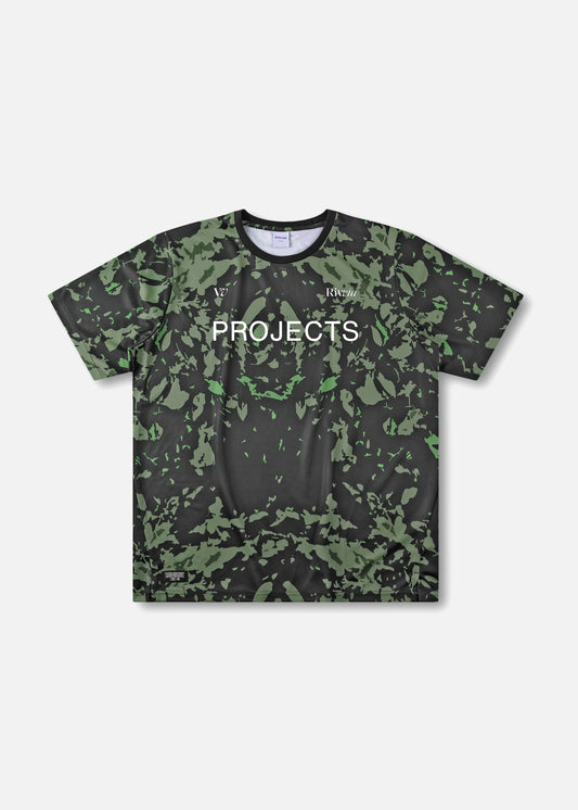 RPL SPORTS T-SHIRT : BLACK GREEN