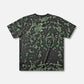 RPL SPORTS T-SHIRT : BLACK GREEN