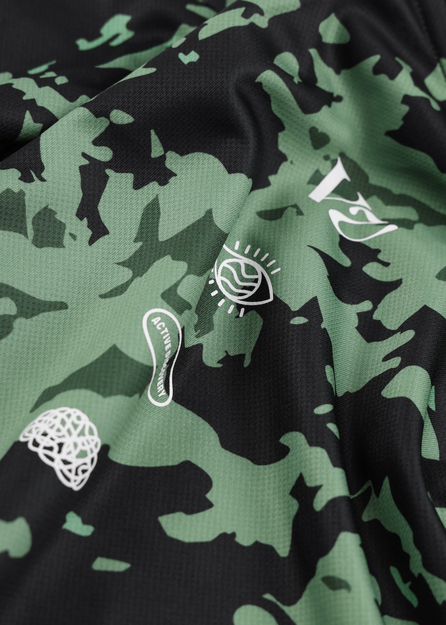 RPL SPORTS T-SHIRT : BLACK GREEN