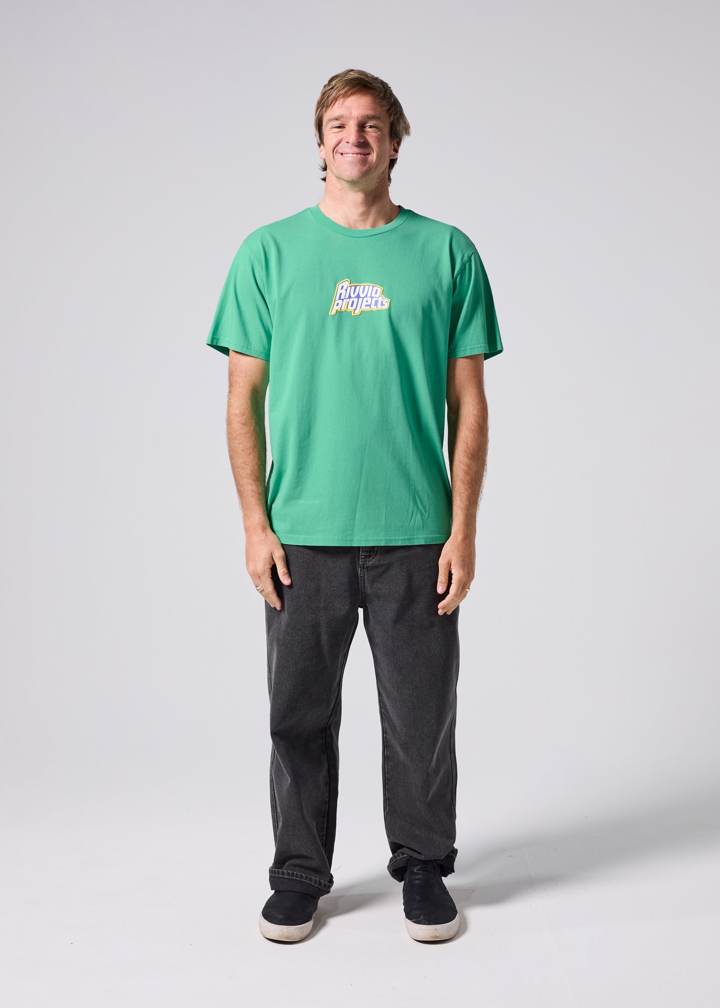 PULSE T-SHIRT : GREEN WASH