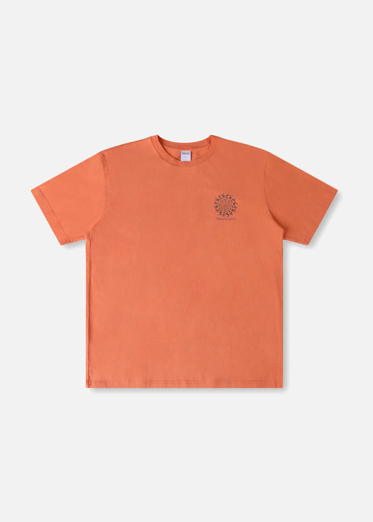 DIMENSION T-SHIRT : ORANGE WASH