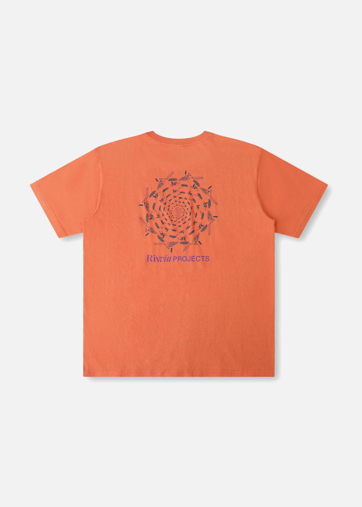 DIMENSION T-SHIRT : ORANGE WASH