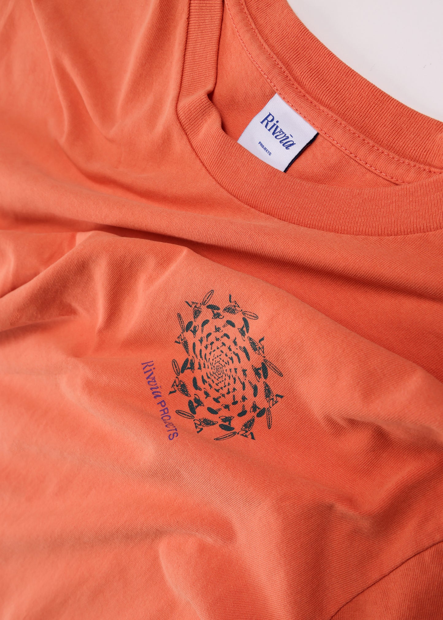 DIMENSION T-SHIRT : ORANGE WASH