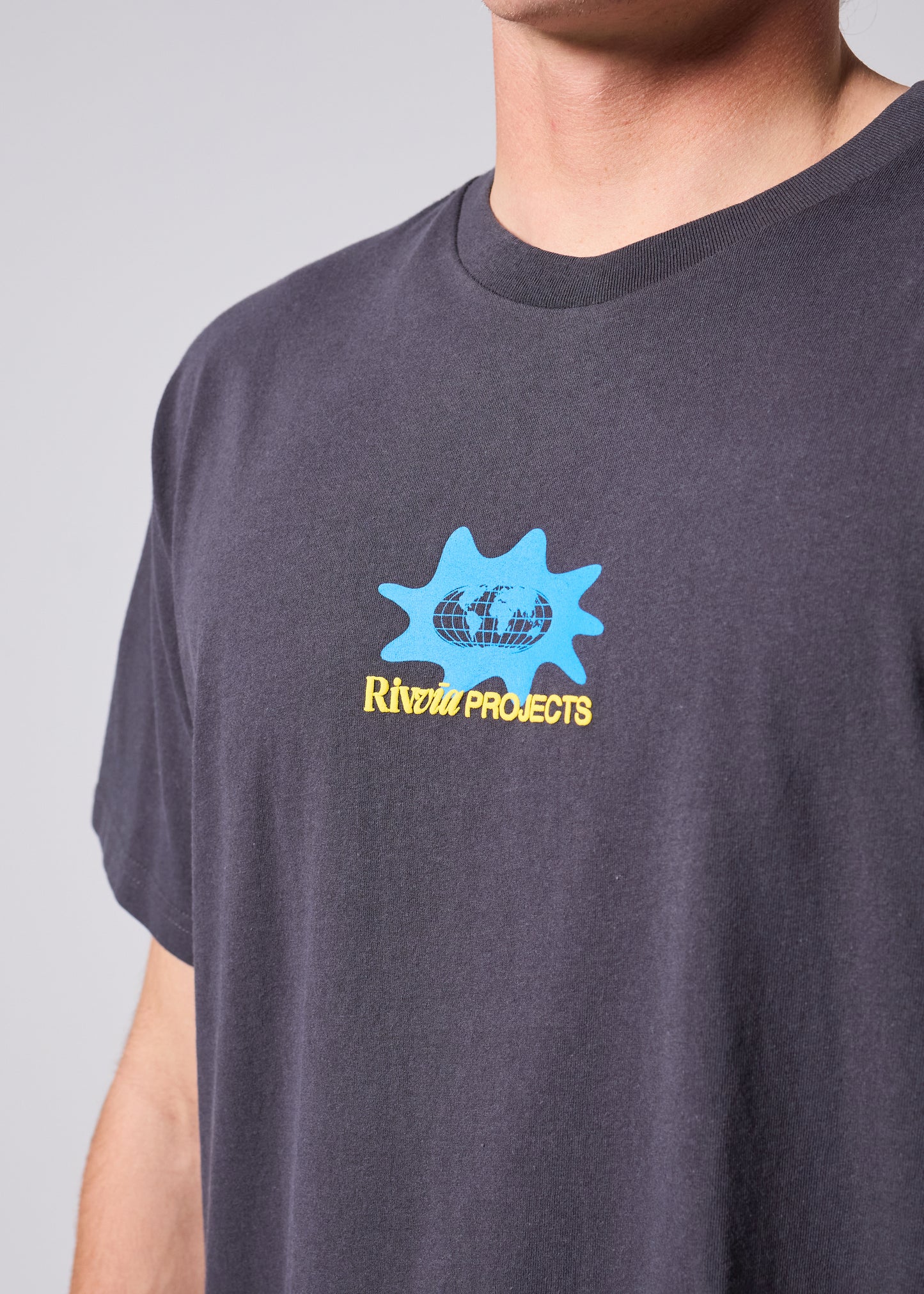 WORLD SPLAT RELAXED FIT T-SHIRT : PIGMENT BLACK