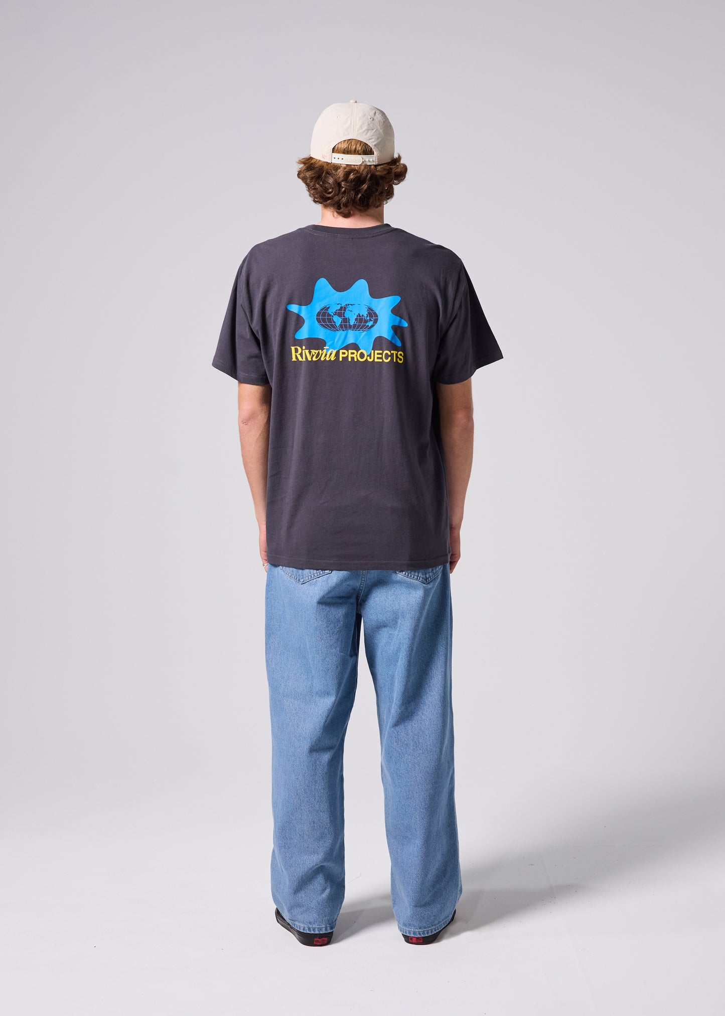 WORLD SPLAT RELAXED FIT T-SHIRT : PIGMENT BLACK