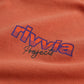 NETWORK T-SHIRT : ORANGE WASH
