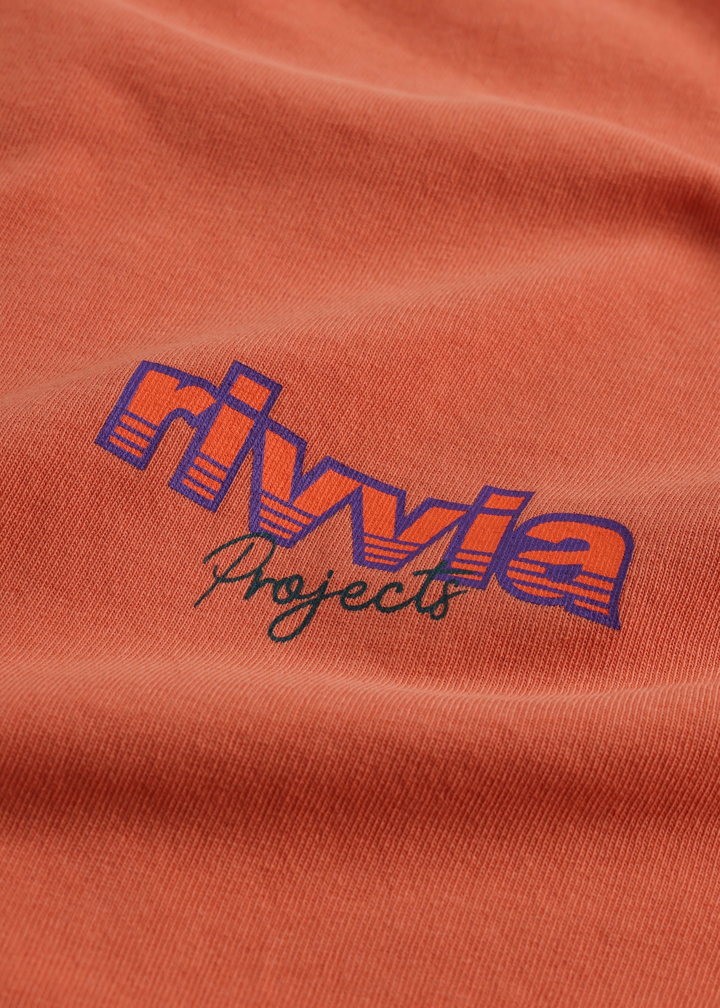 NETWORK T-SHIRT : ORANGE WASH