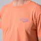 NETWORK T-SHIRT : ORANGE WASH