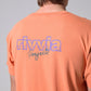 NETWORK T-SHIRT : ORANGE WASH