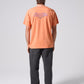 NETWORK T-SHIRT : ORANGE WASH