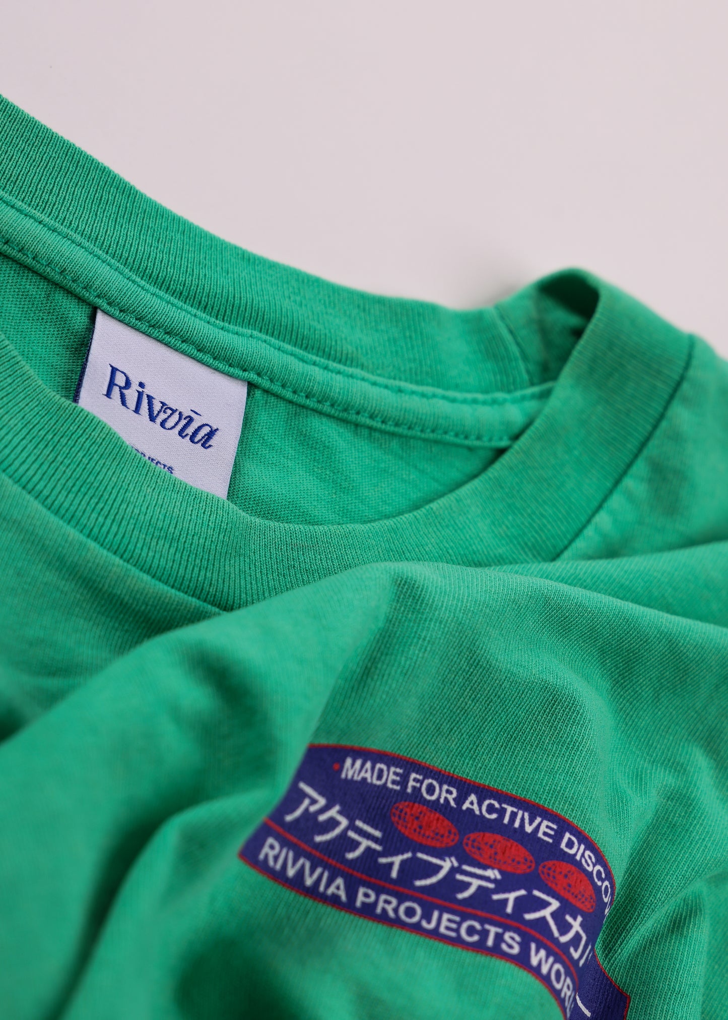 JAPAN VACATION T-SHIRT : GREEN WASH