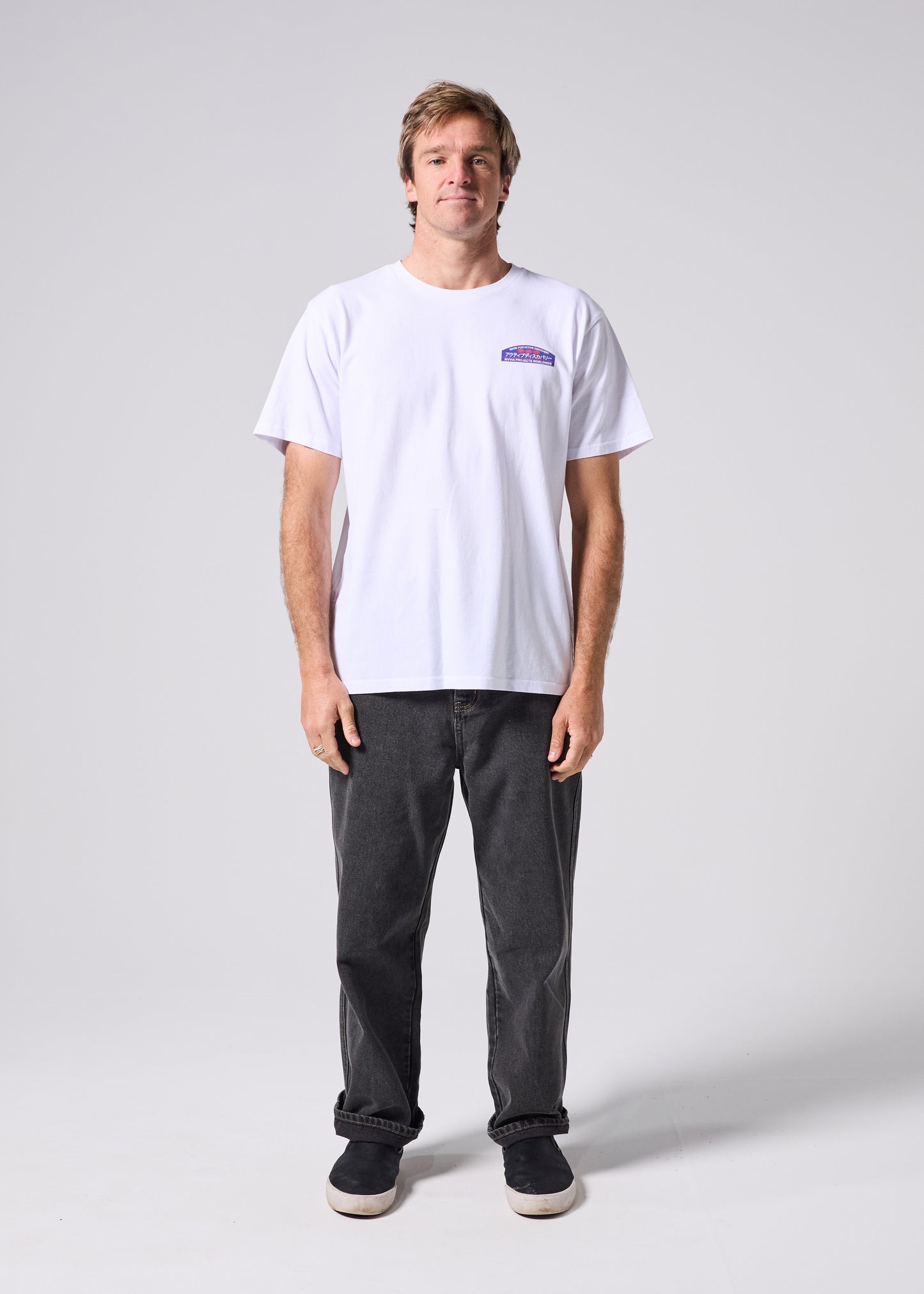 JAPAN VACATION T-SHIRT : WHITE