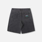 VV DENIM SHORT : WORN BLACK