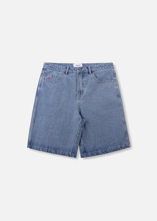 VV DENIM SHORT : WORN BLUE
