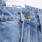 VV DENIM SHORT : WORN BLUE