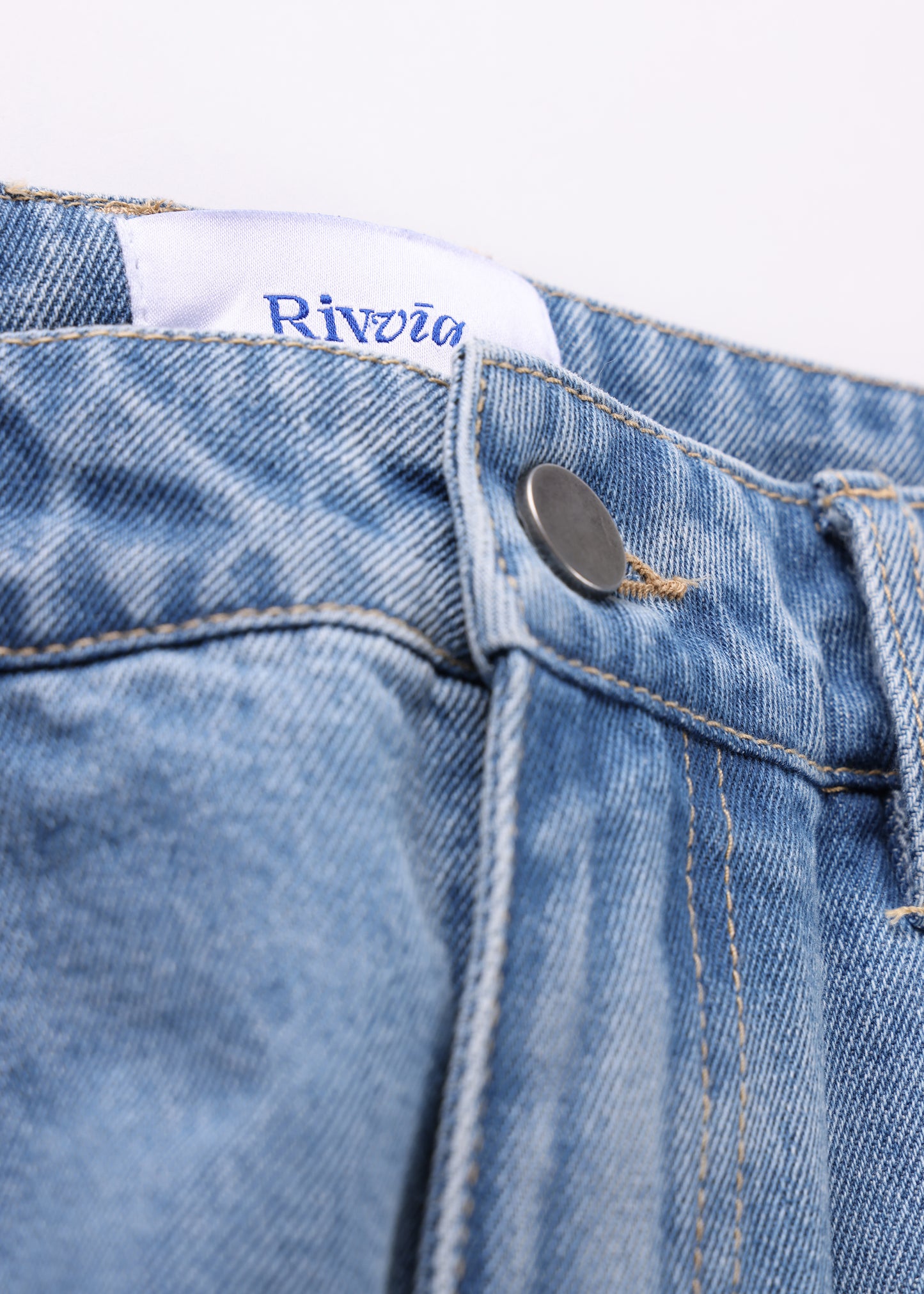 VV DENIM SHORT : WORN BLUE