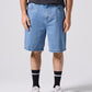 VV DENIM SHORT : WORN BLUE