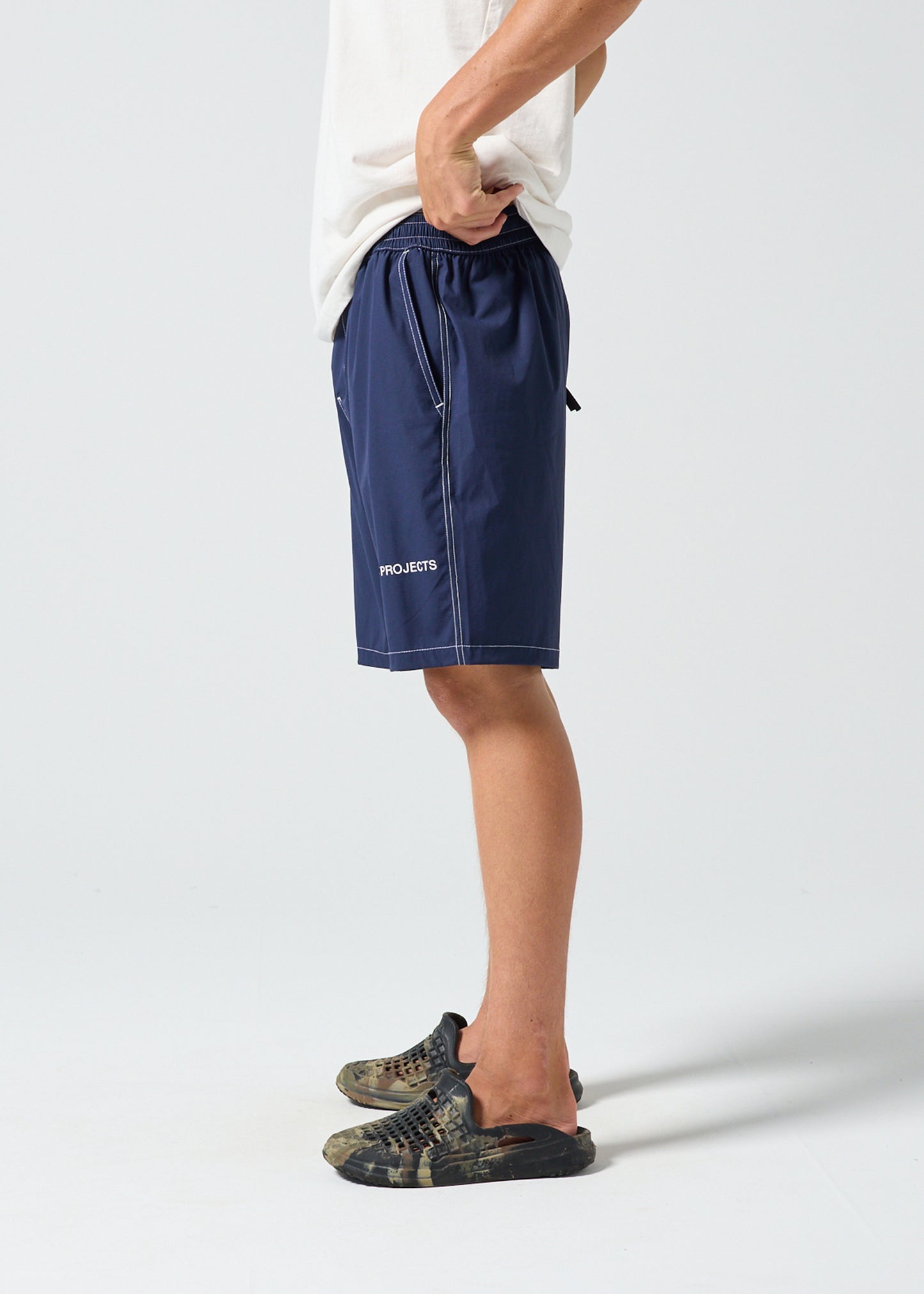 DAILY RIDE CONTRAST SHORT : DARK BLUE