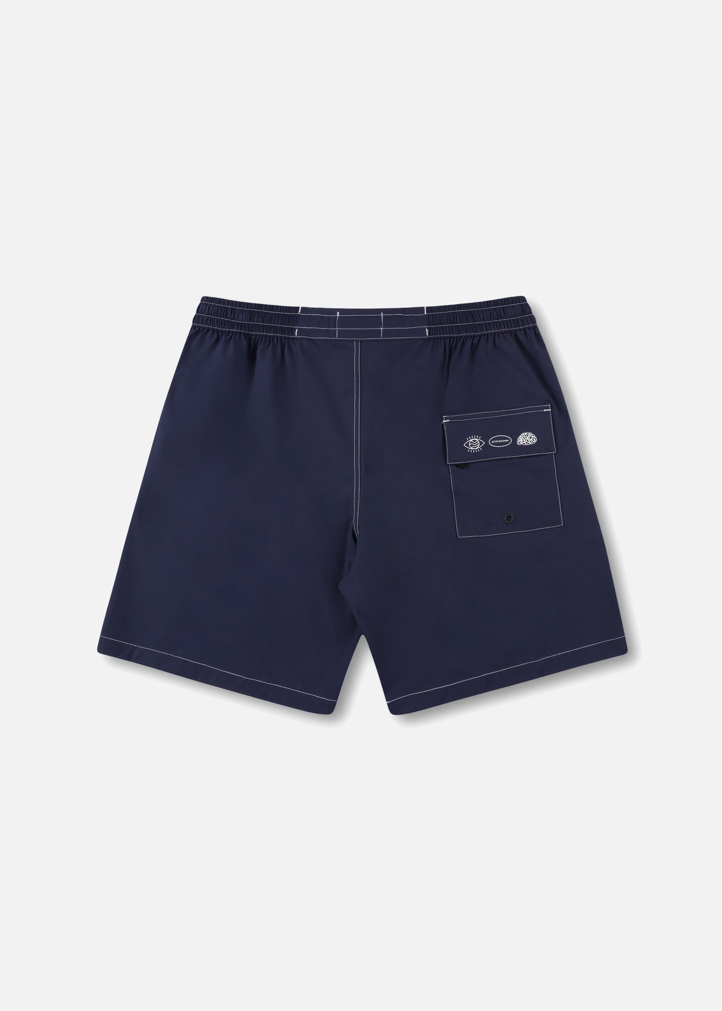 DAILY RIDE CONTRAST SHORT : DARK BLUE