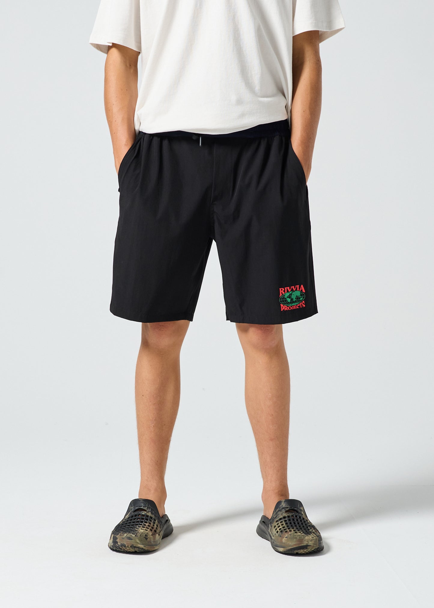 DAILY RIDE WORLD SERIES SHORT : BLACK/BLUE