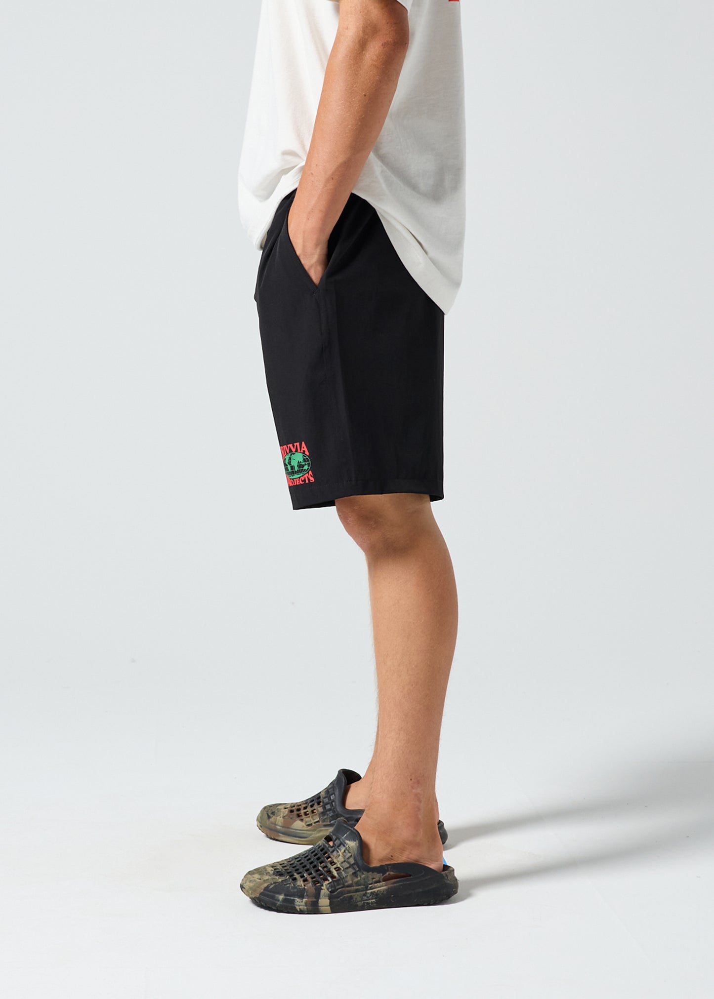 DAILY RIDE WORLD SERIES SHORT : BLACK/BLUE