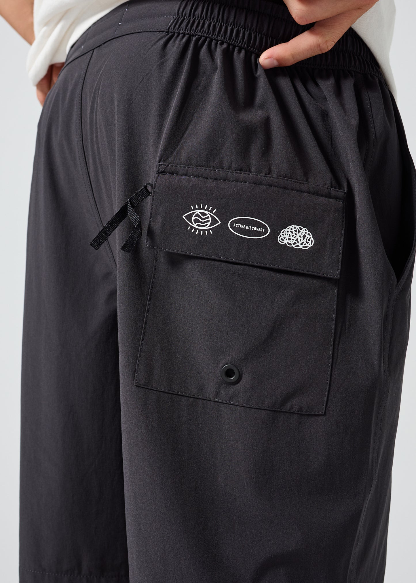 DAILY RIDE FRAMEWORK SHORT : PIGMENT BLACK