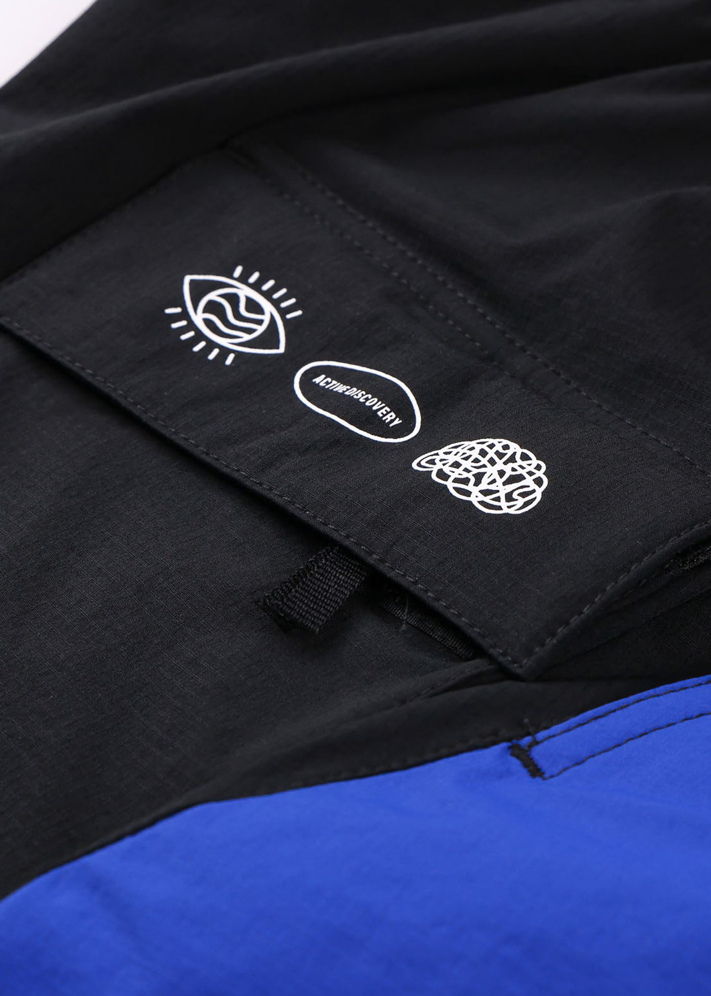 DAILY RIDE PASSAGE SHORT : BLACK/BLUE