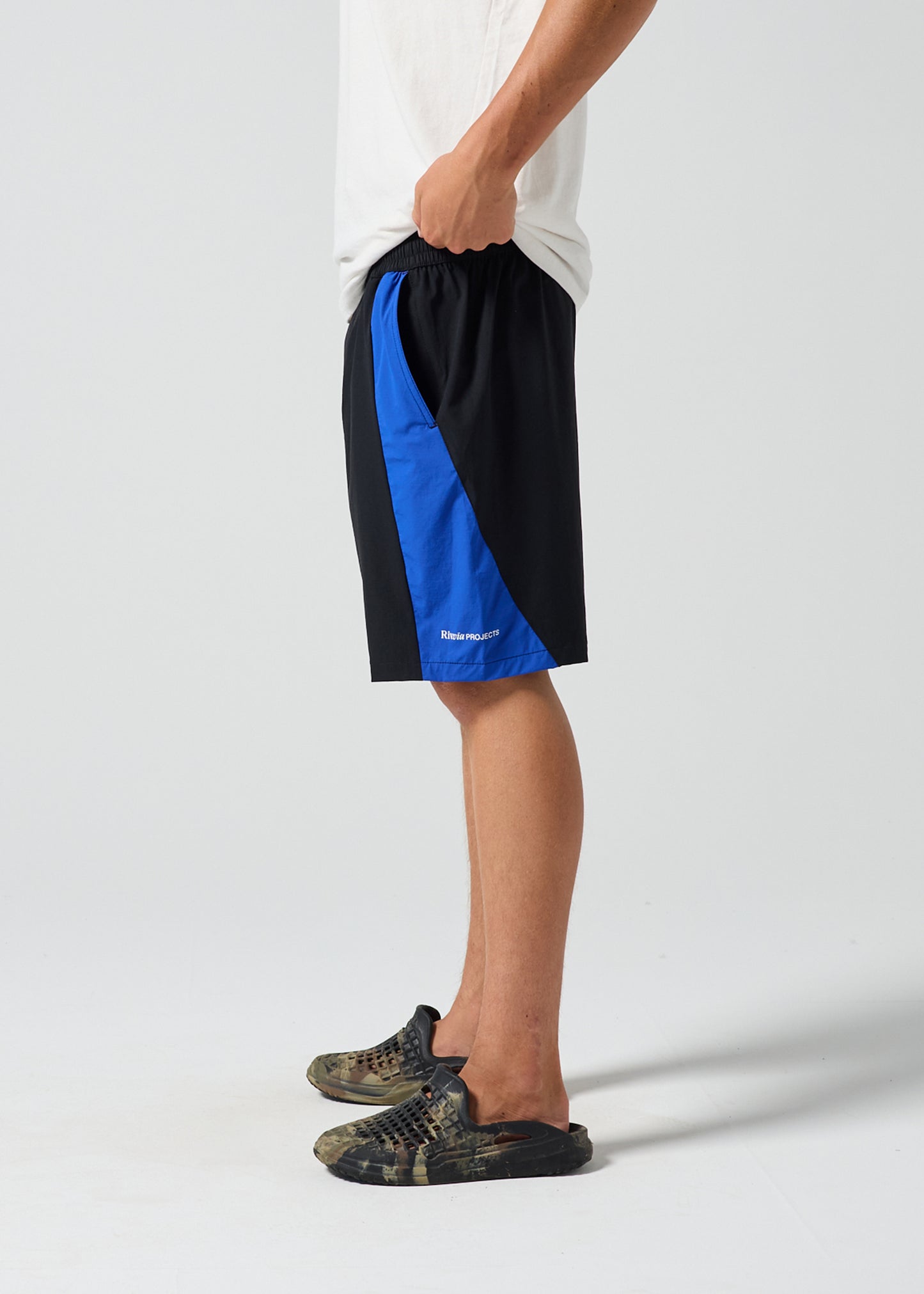 DAILY RIDE PASSAGE SHORT : BLACK/BLUE