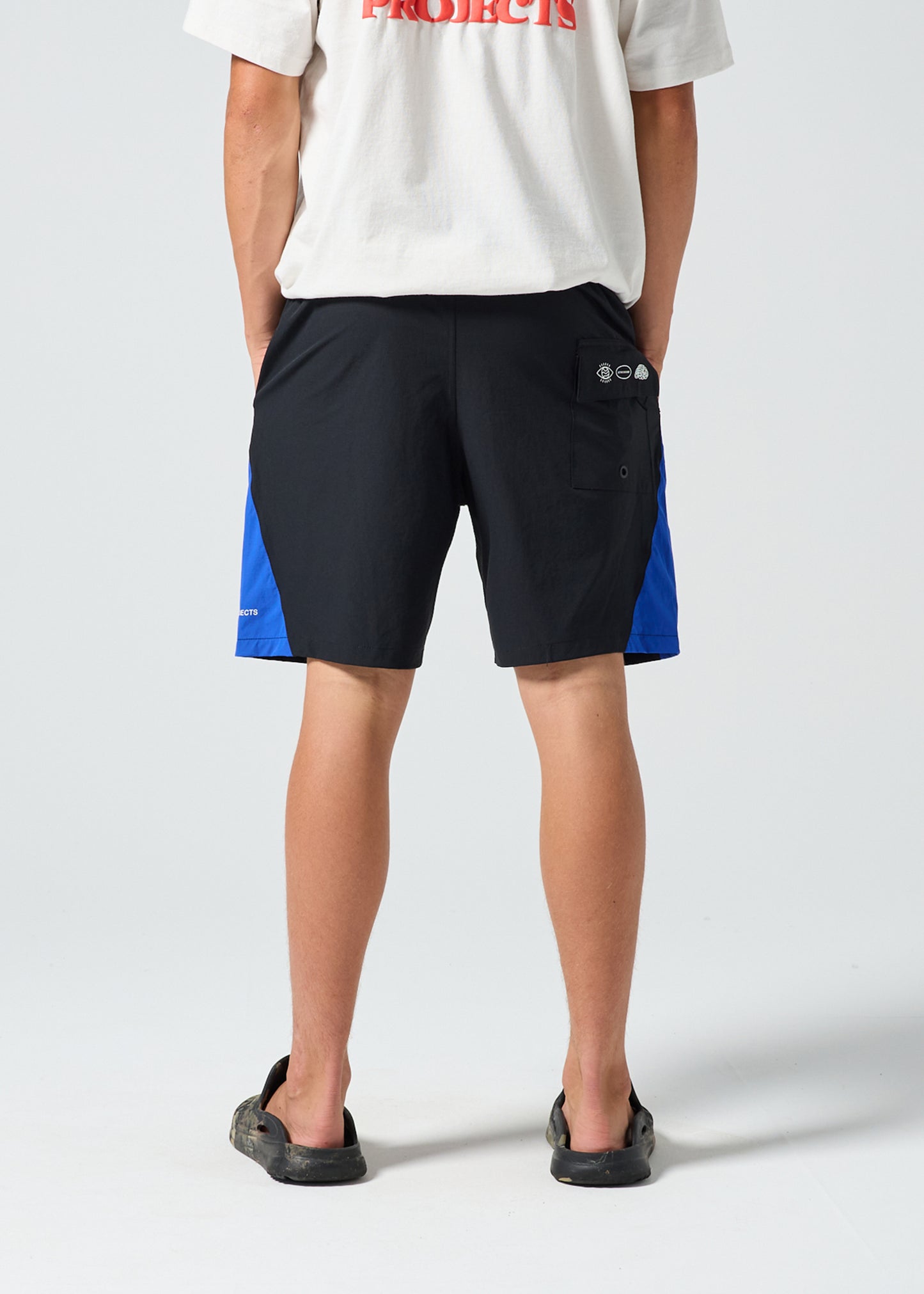 DAILY RIDE PASSAGE SHORT : BLACK/BLUE