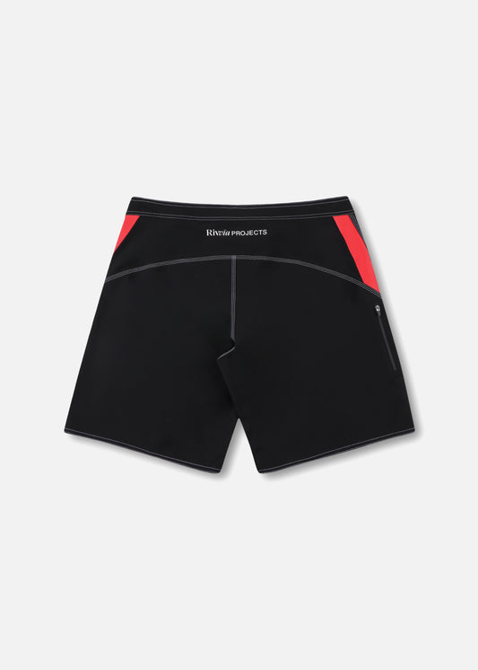 FREQUENCY 21" GRID TRUNK : BLACK/RED