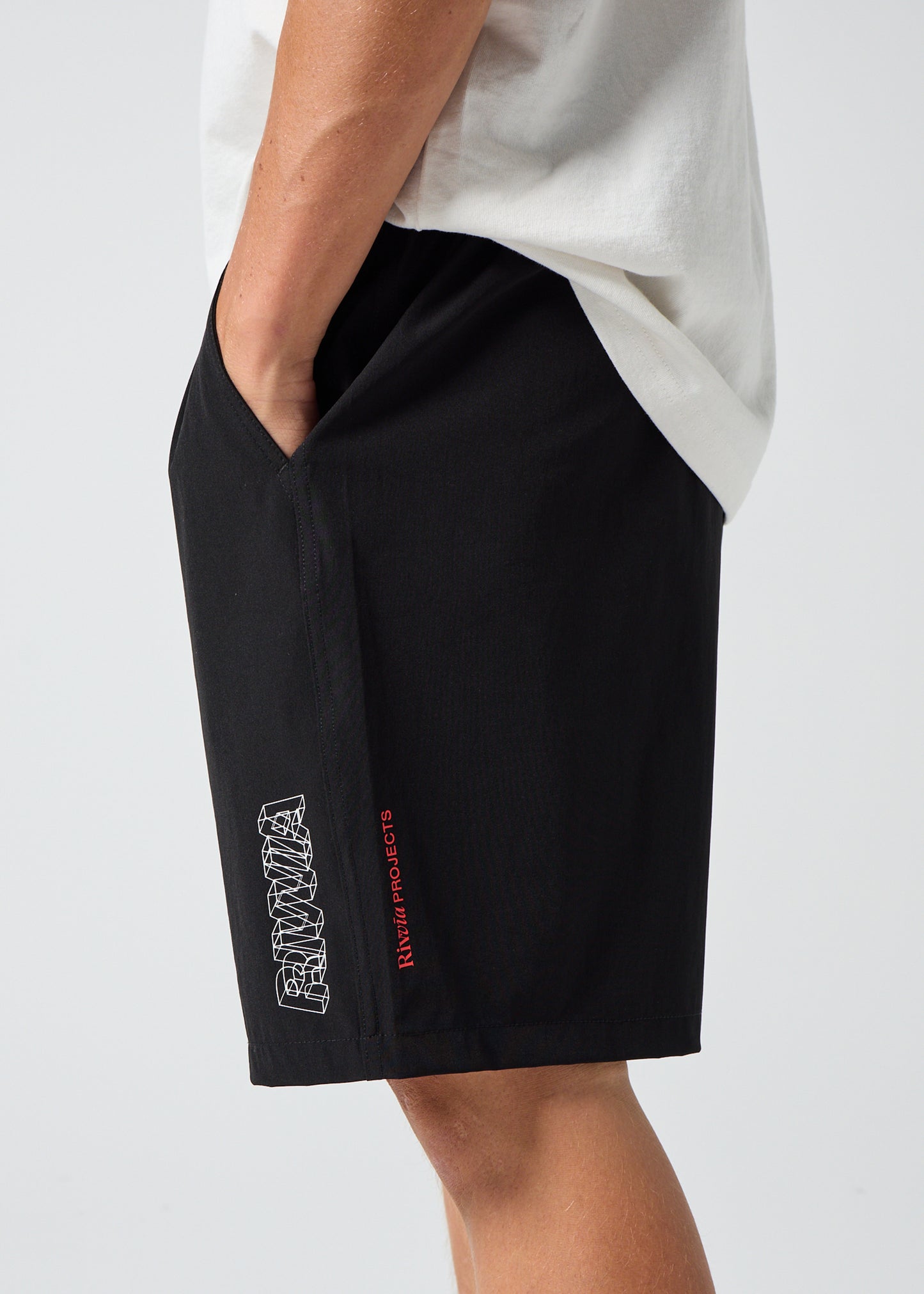 DAILY RIDE GRID SHORT : BLACK