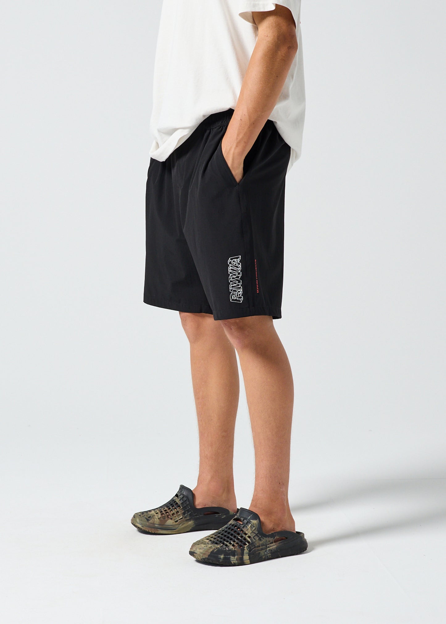 DAILY RIDE GRID SHORT : BLACK