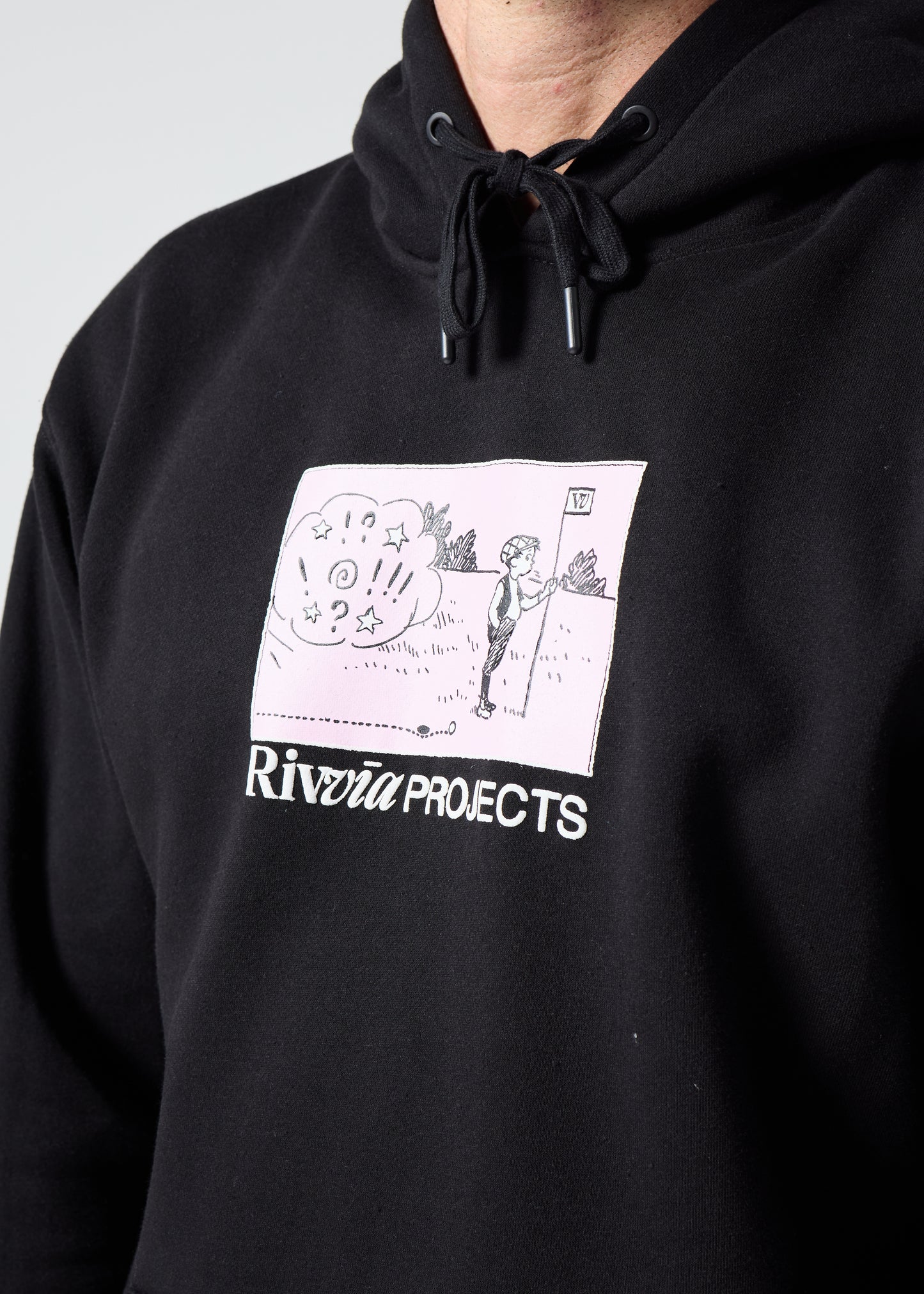 MELTDOWN HOOD : BLACK