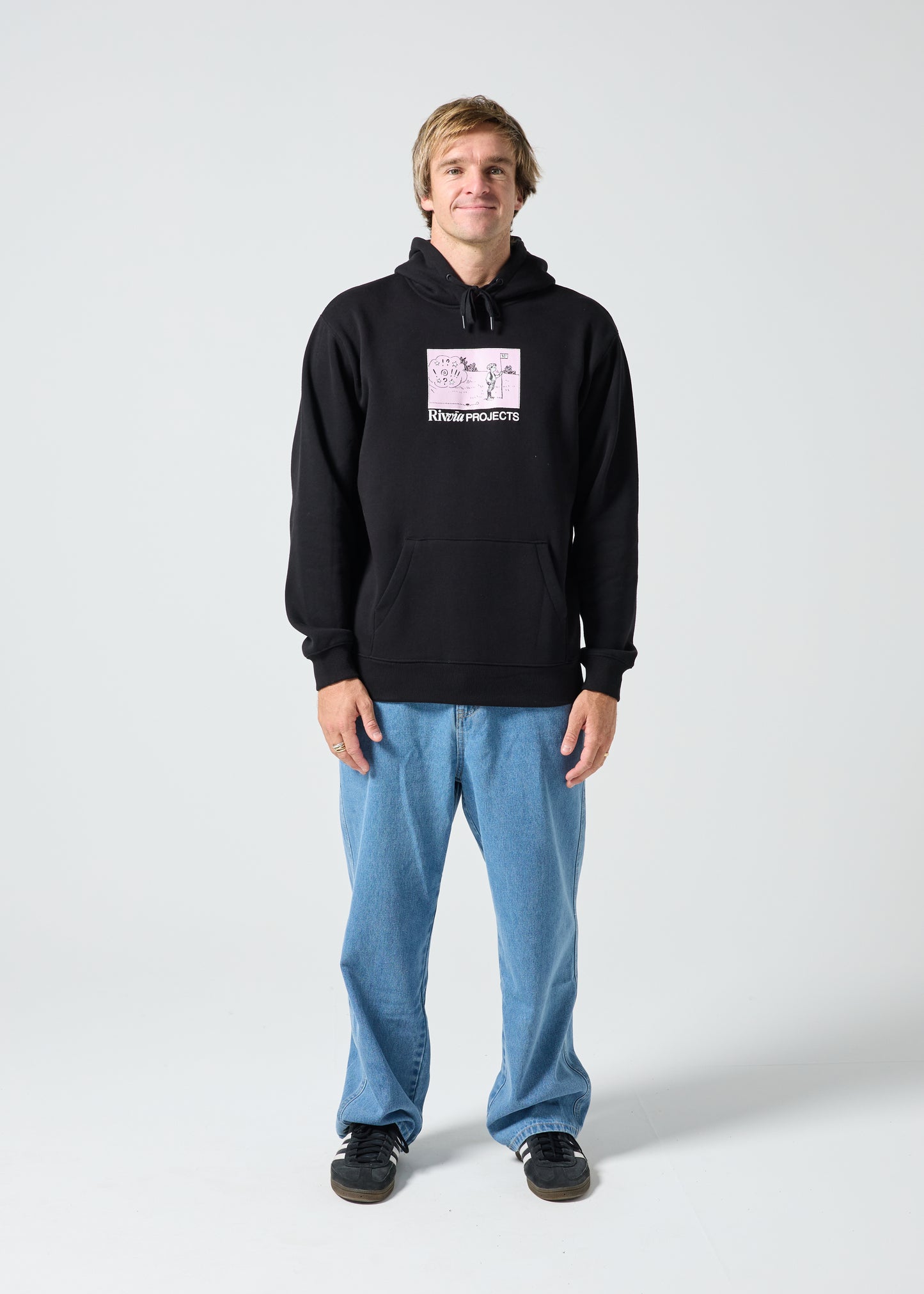 MELTDOWN HOOD : BLACK