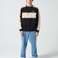 PANEL CREW : BLACK/BONE