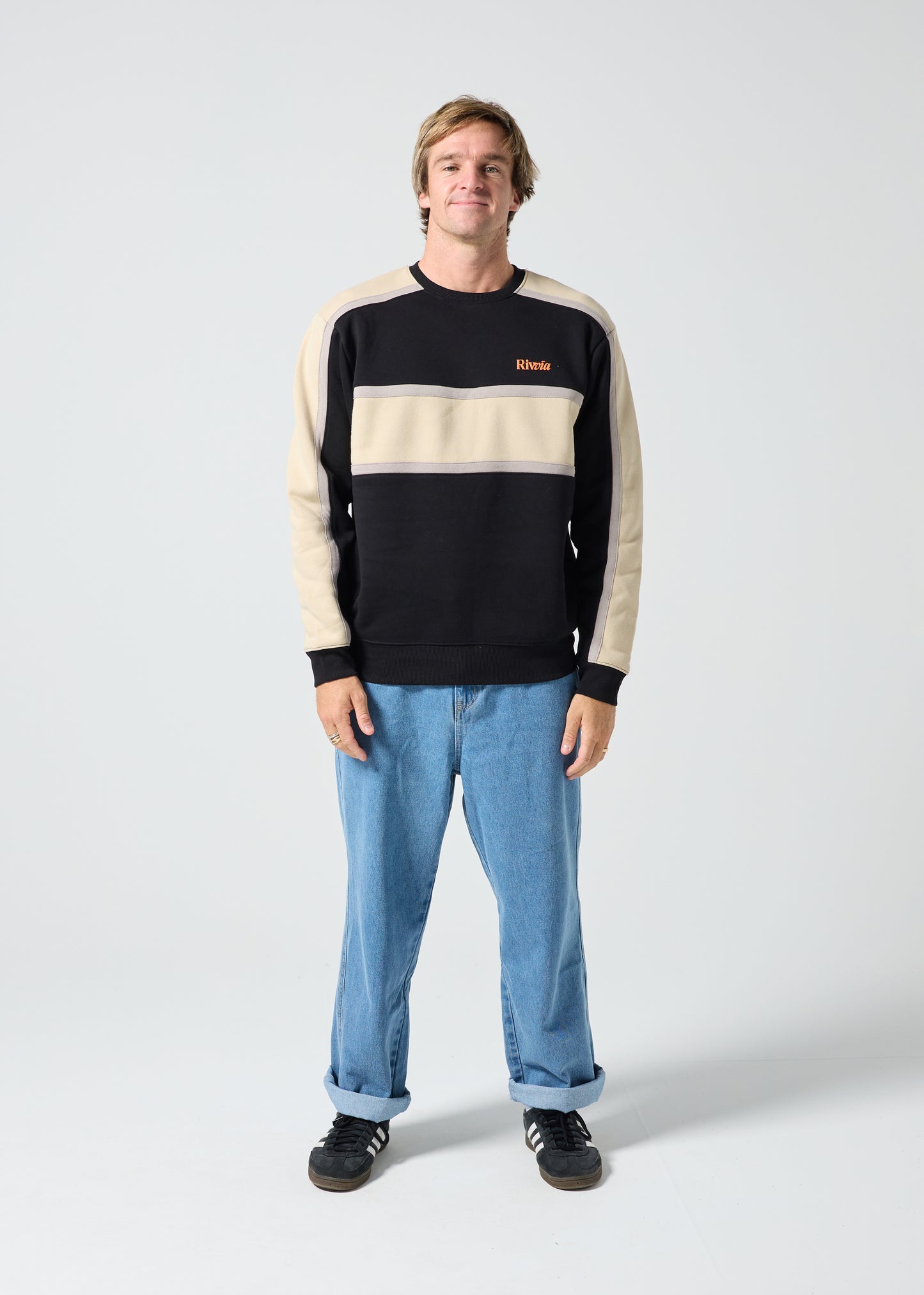 PANEL CREW : BLACK/BONE